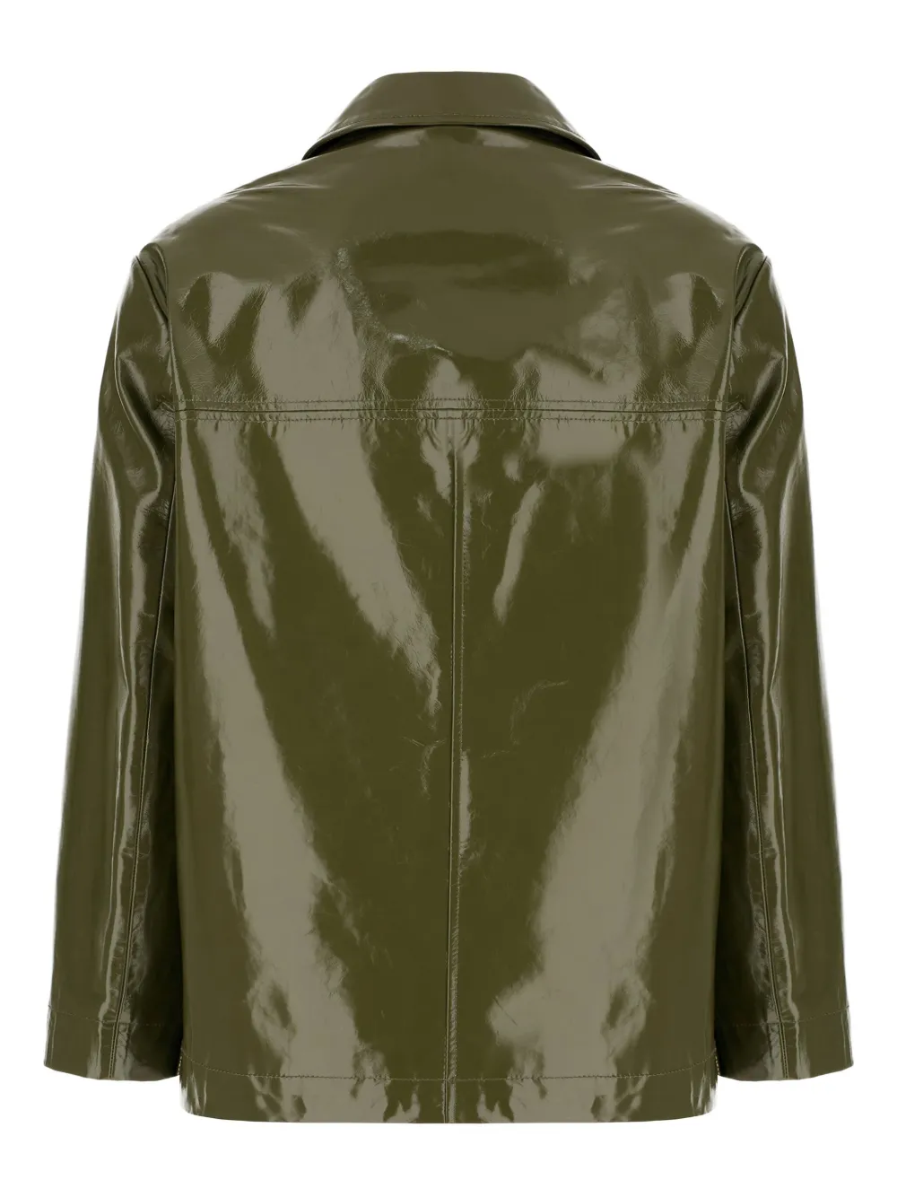Paul Smith Leren jack Groen