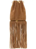 Jimmy Choo Bon Bon fringe bucket bag - Brown