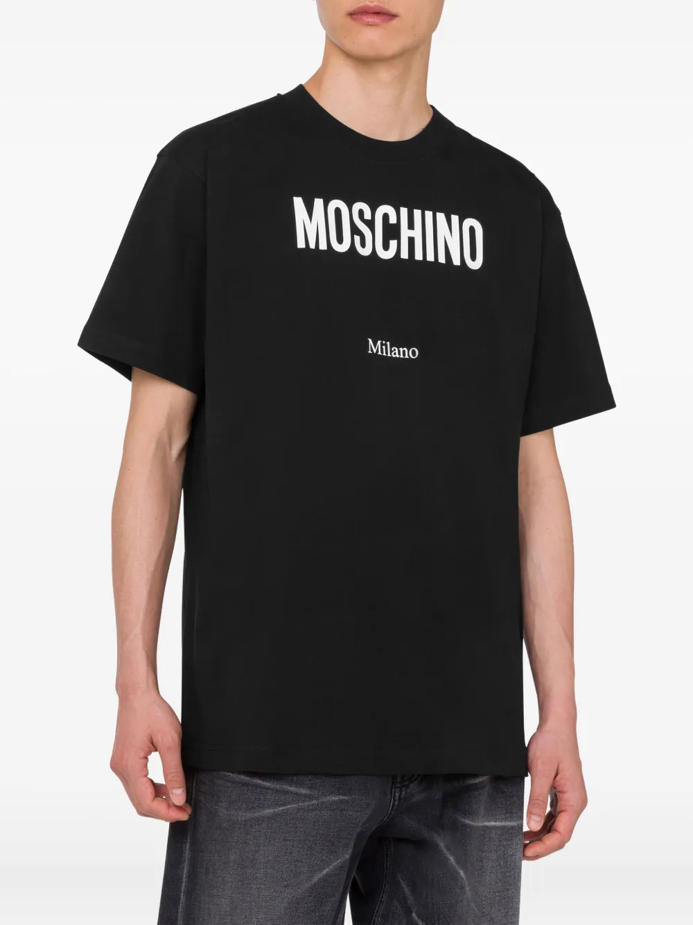 MOSCHINO グラフィックTシャツ M) MOSCHINO Glitter Graphic Tee – Sweet Like