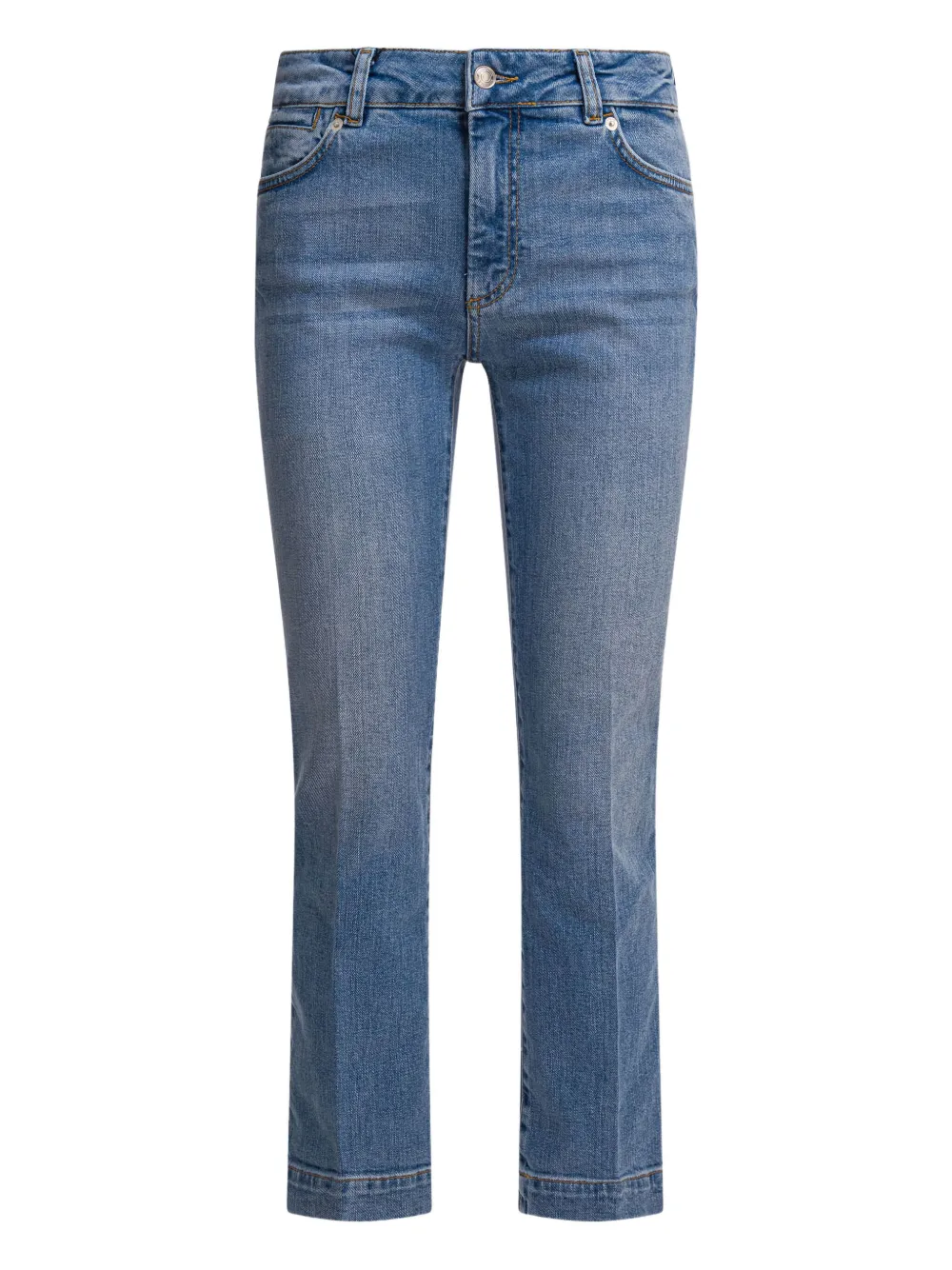 logo-patch jeans