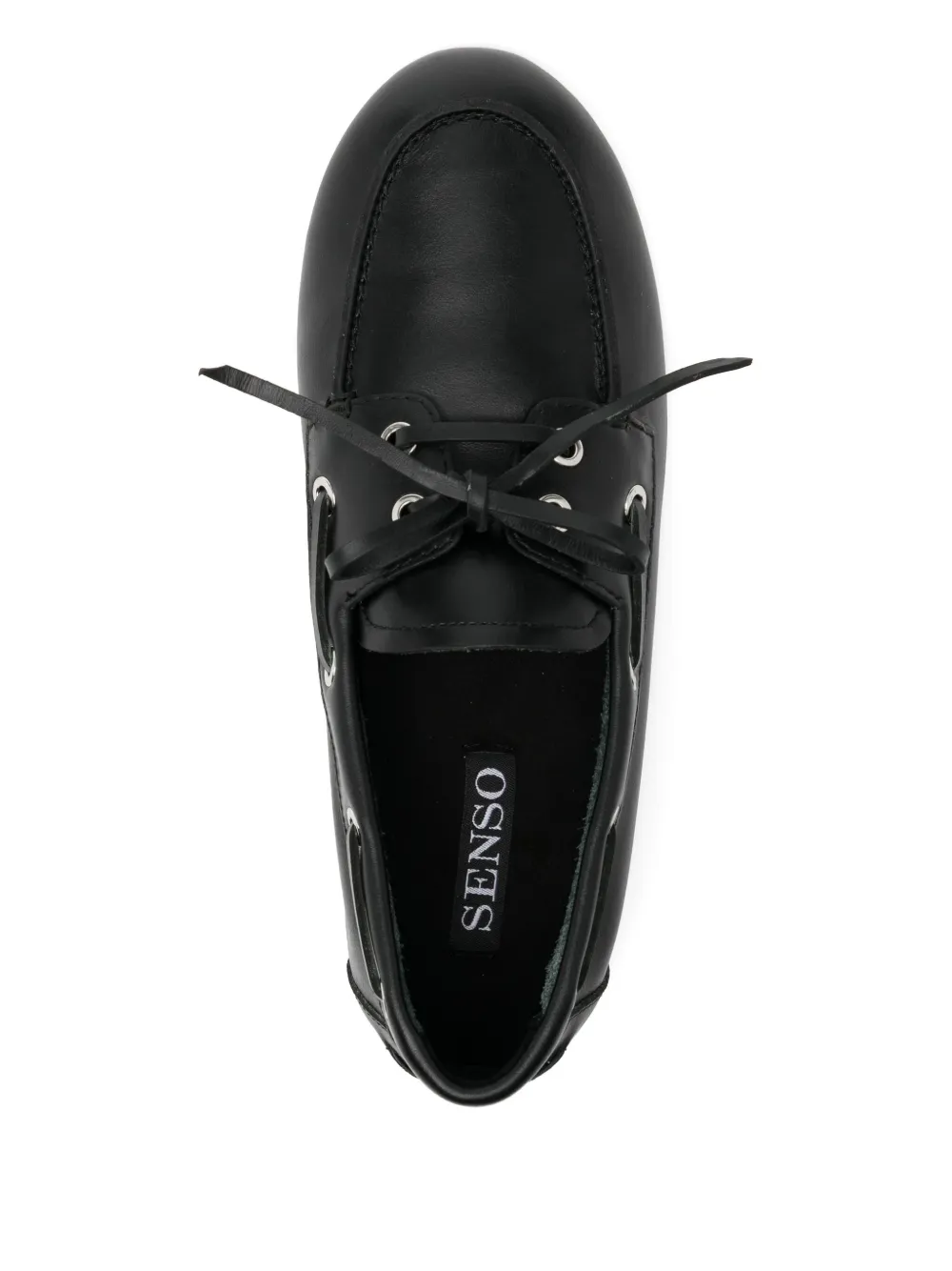Senso Bateau I Flats In Black