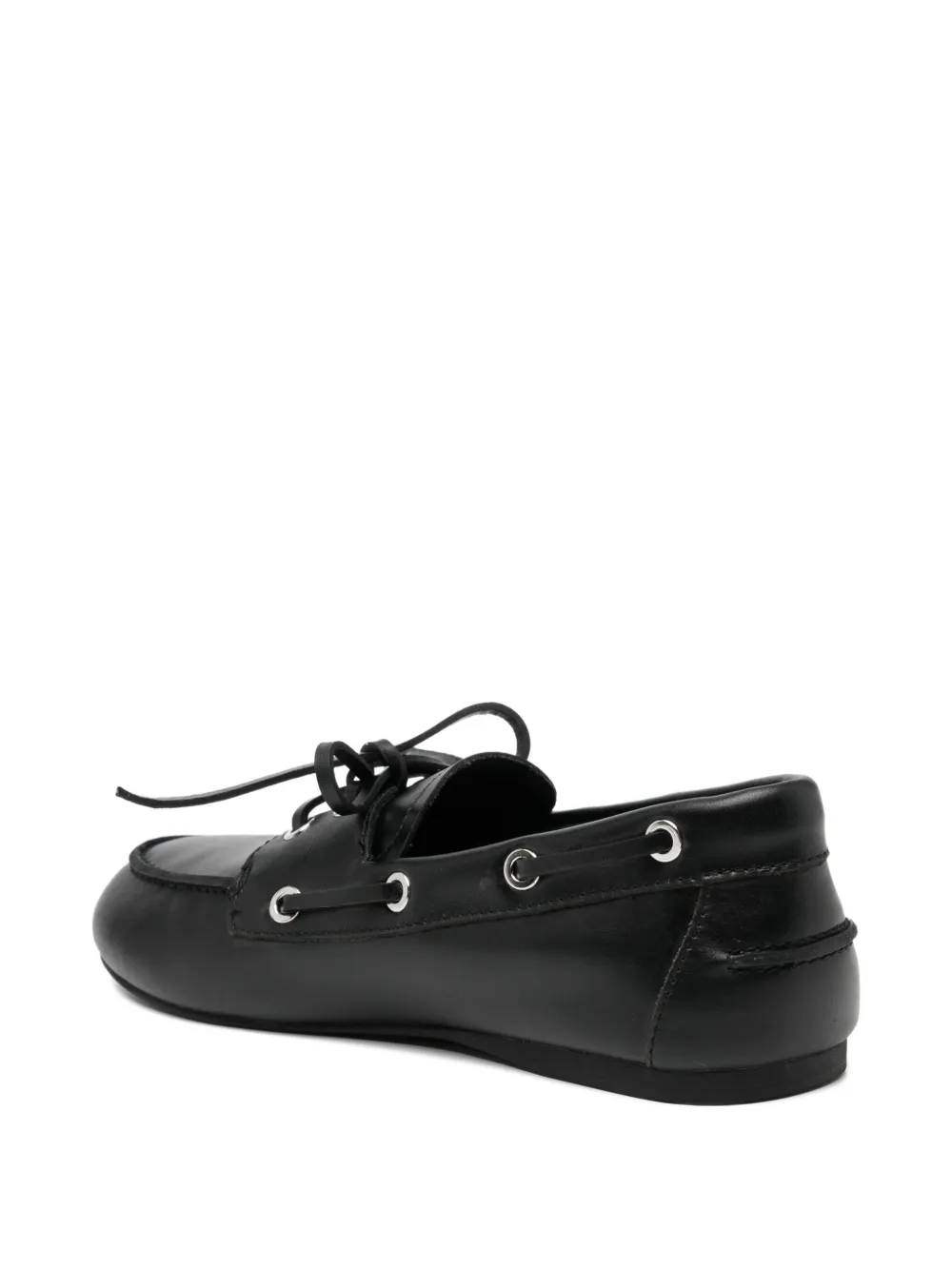 Senso Bateau I Flats In Black