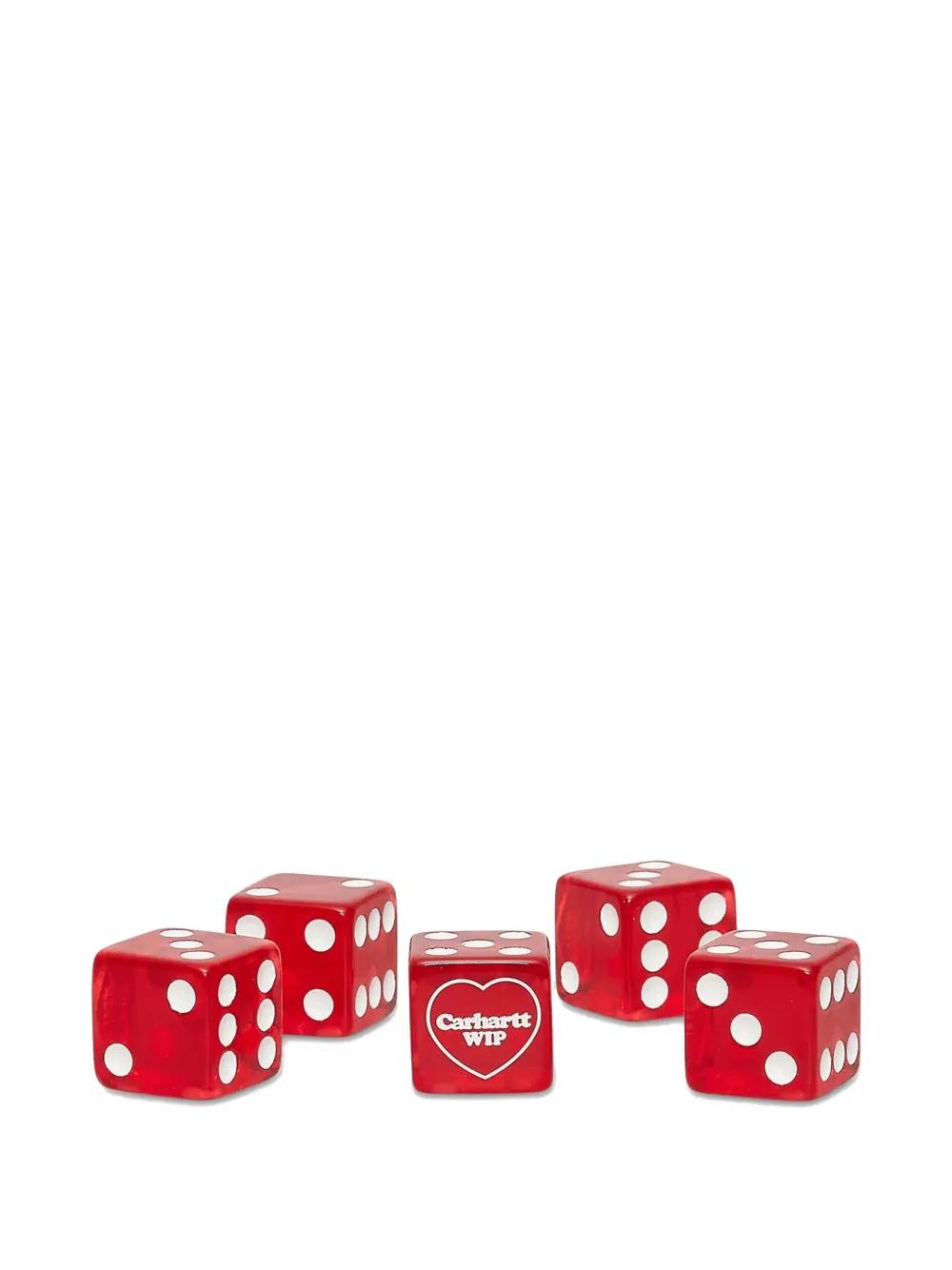 Carhartt WIP logo-debossed dice set | Games | Image 2