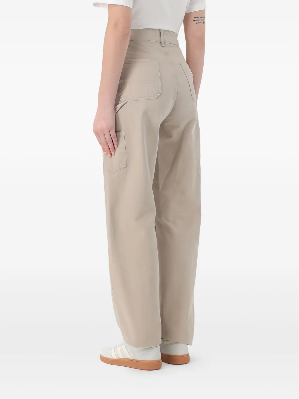 Carhartt WIP W' Pierce katoenen broek - Beige