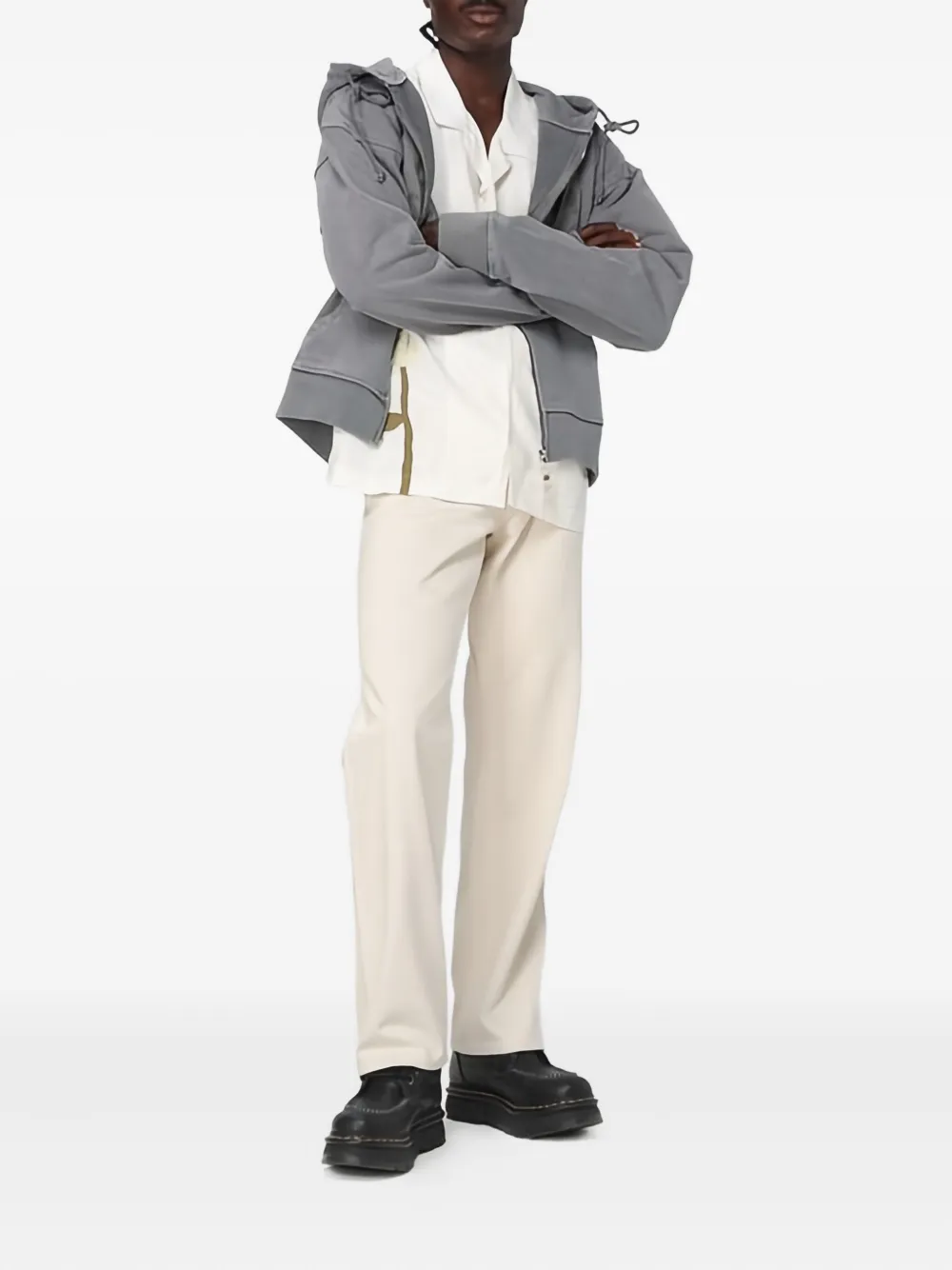 STORY mfg. zip-up embroidered hoodie | Hoodies | Image 2
