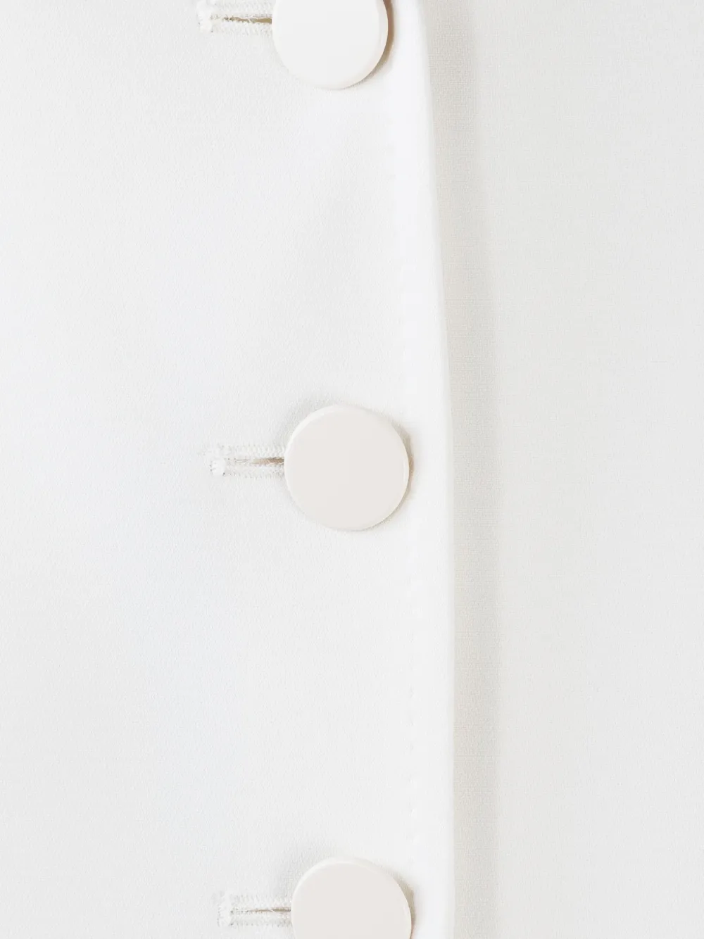 Max Mara three-button notched blazer BIANCO