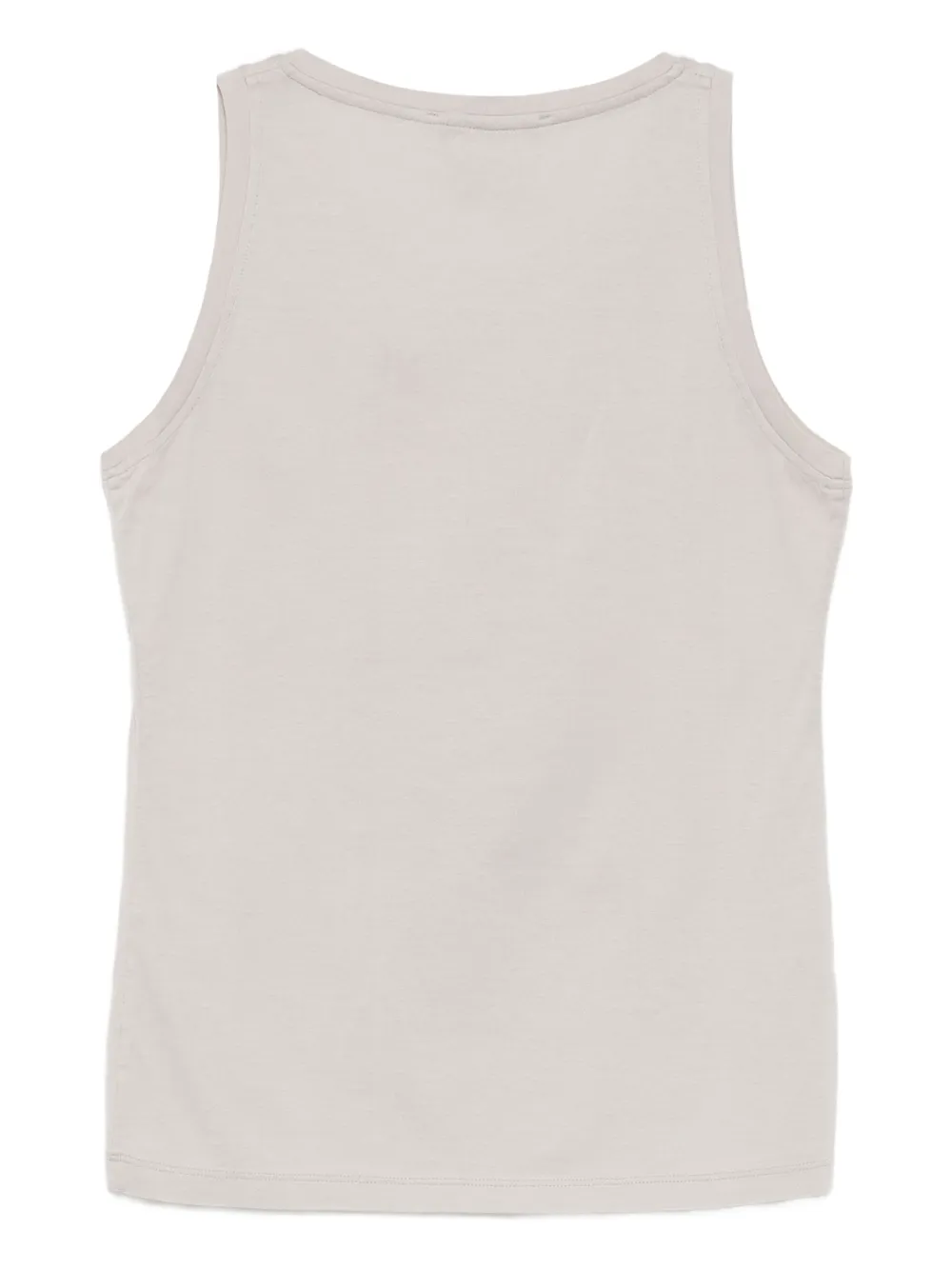 Pre-owned Saint Laurent 1990-2000s Tank Sleeveless Top In Gray