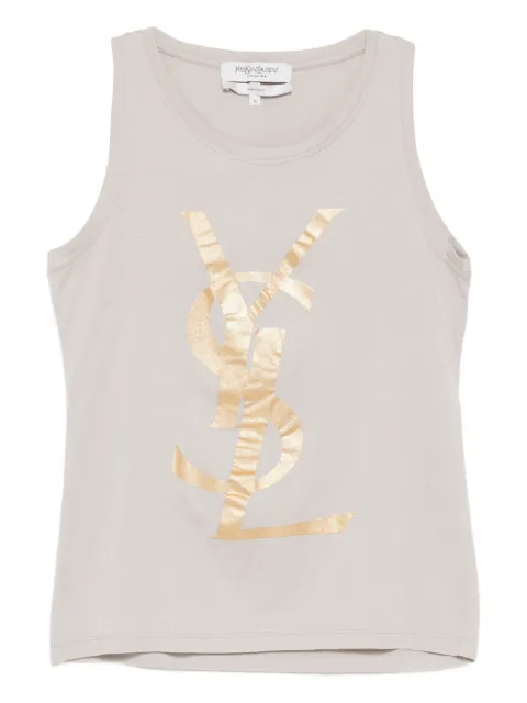 Saint Laurent Pre-Owned top sin mangas 1990-2000