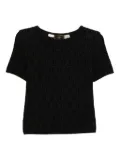Fendi Pre-Owned 1990-2000s Zucca top - Black
