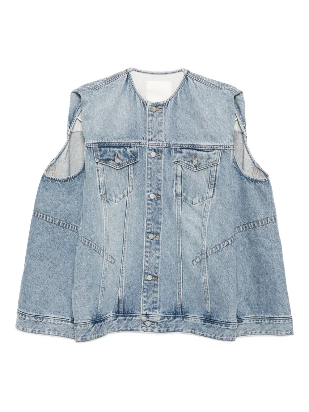 JNBY Top midi oversize - Blu