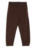 CROQUIS ribbed stretch knit trousers - Brown