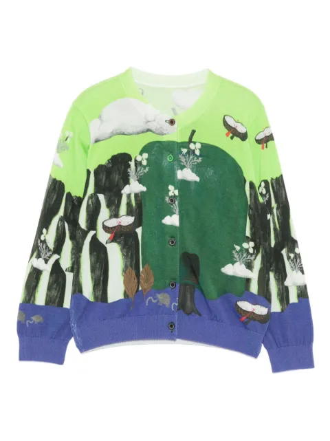 jnby by JNBY graphic-print cardigan