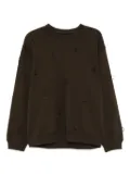 JNBY loop-detail sweatshirt - Brown