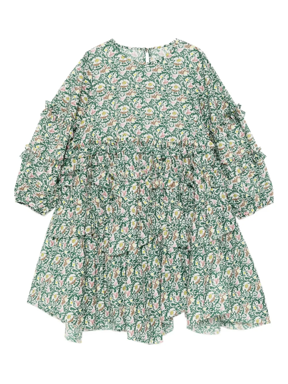 Jnby by JNBY A-type jurk met lange mouwen Groen