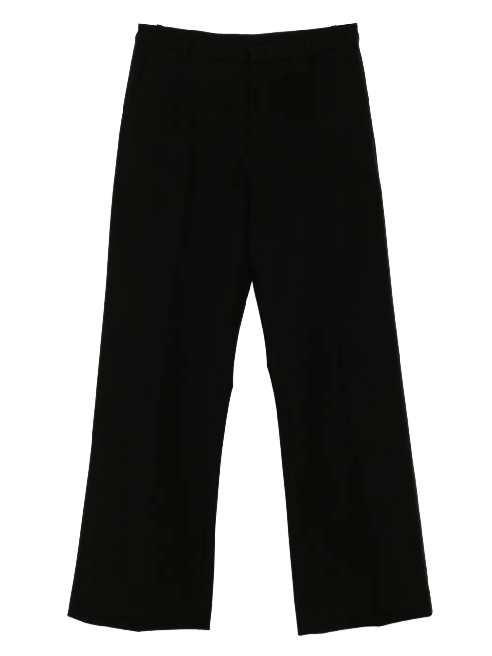 oversized straight-leg trousers