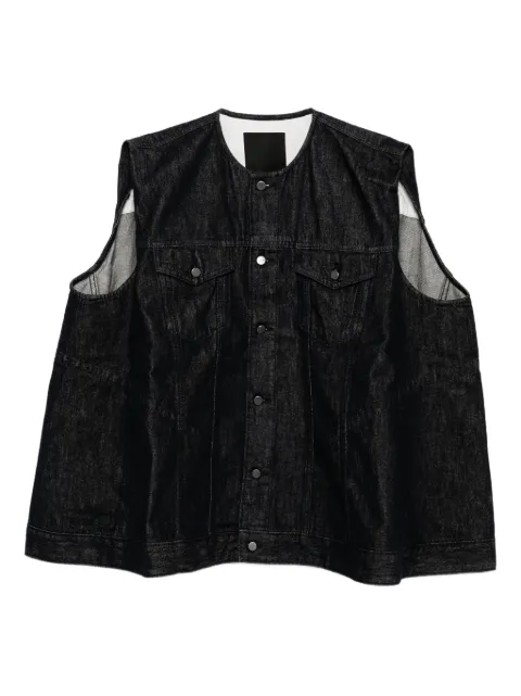 JNBY oversize midi vest