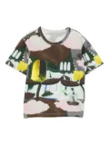 jnby by JNBY graphic-print T-shirt - Green