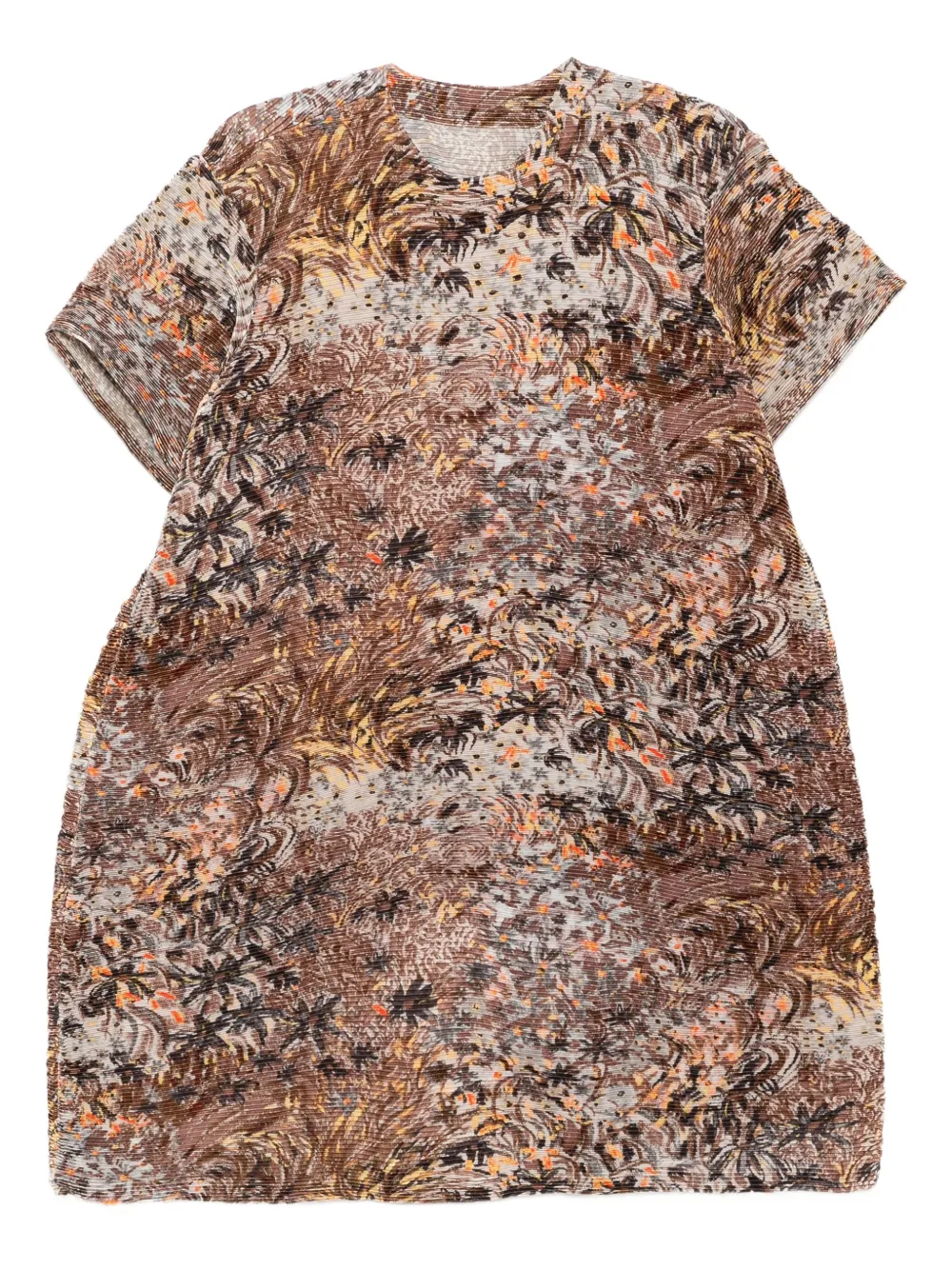 graphic-print dress