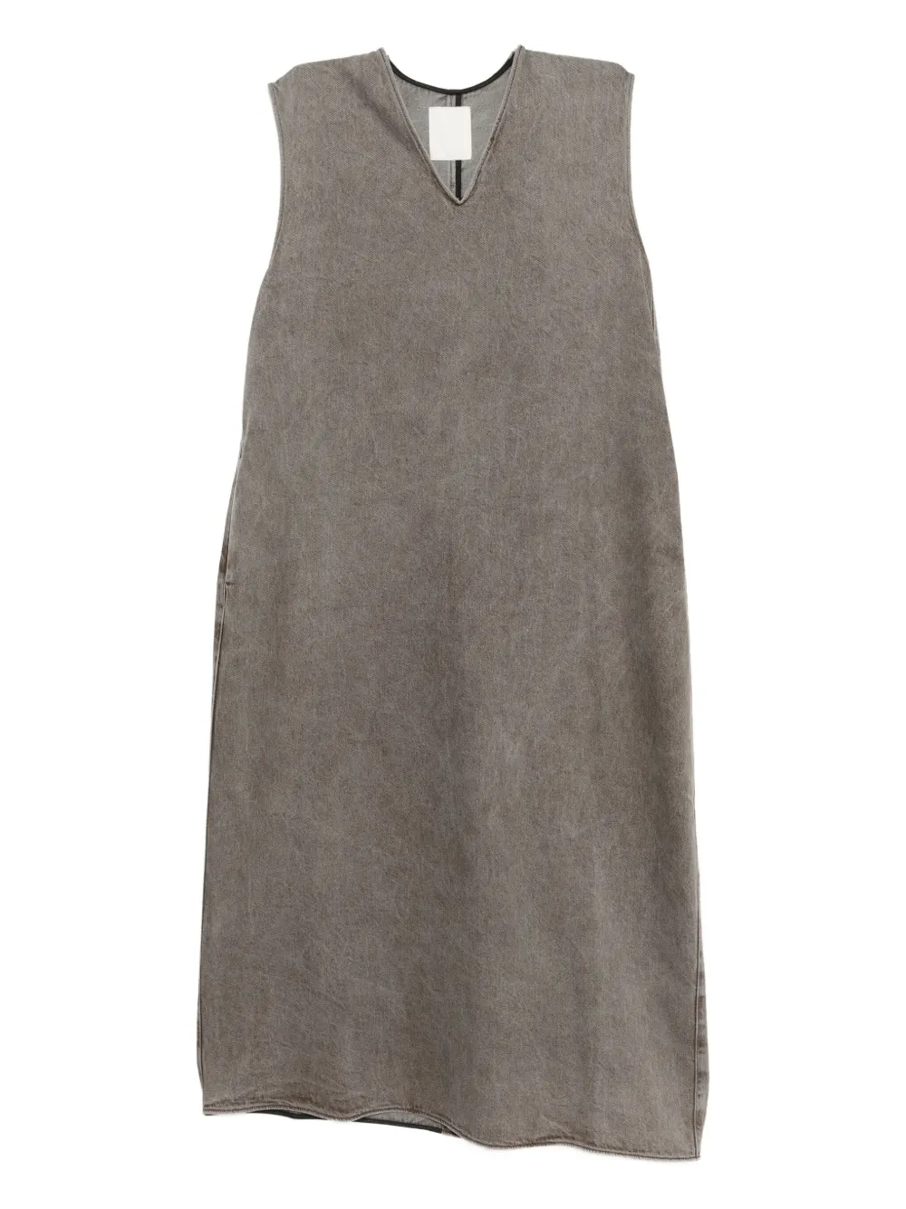 sleeveless cotton dress