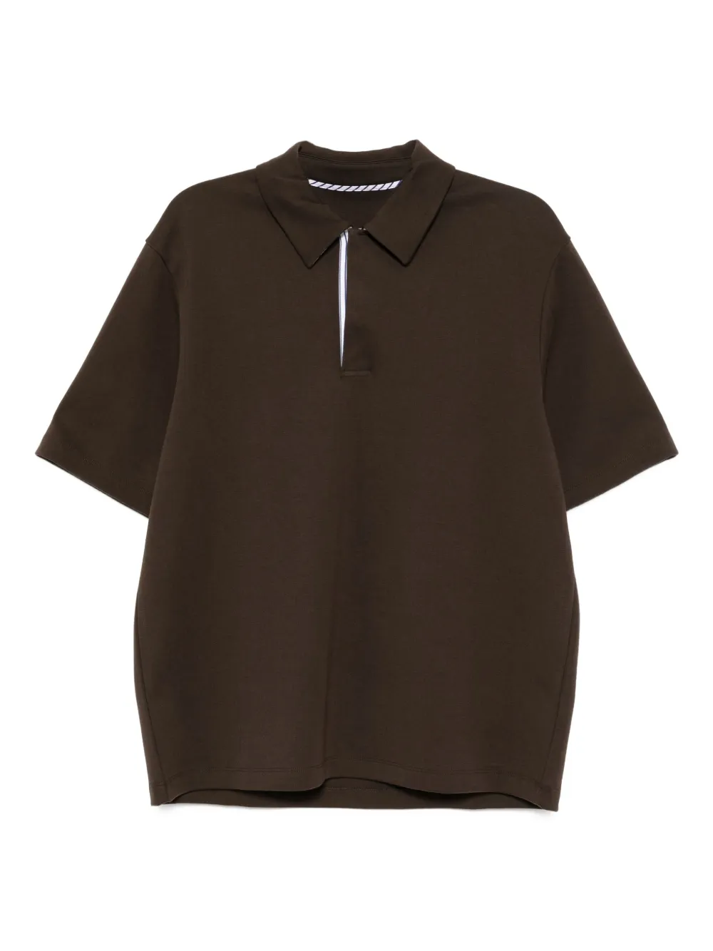 short-sleeved polo shirt