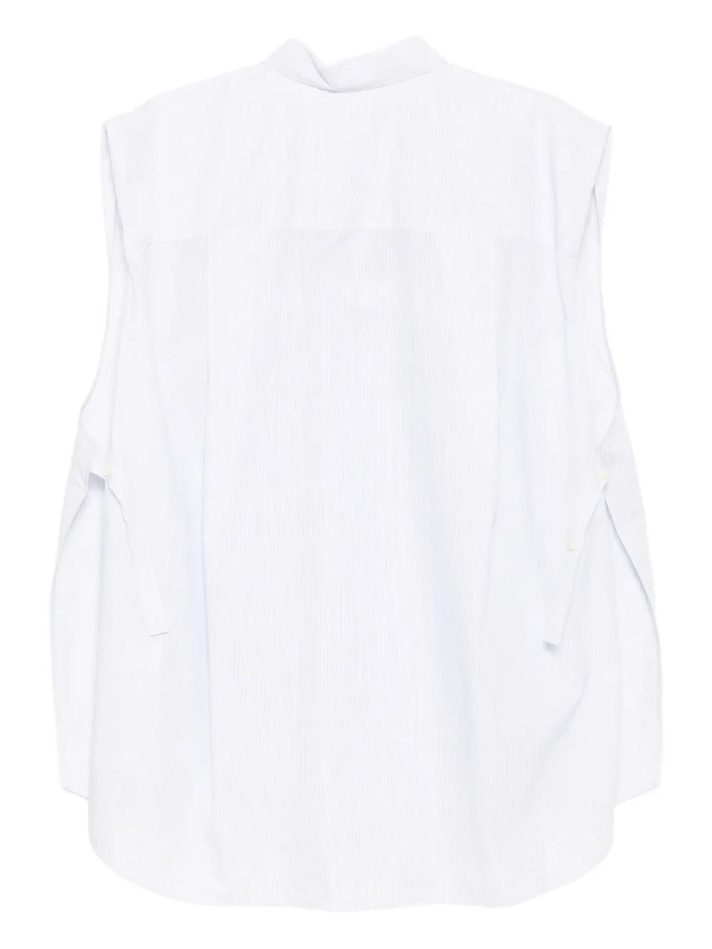 JNBY Mouwloze blouse met veters - Wit