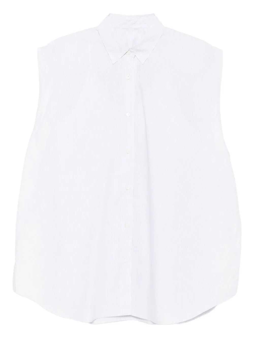 lace-up sleeveless shirt