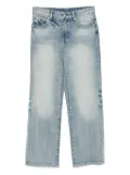 JNBY logo-patch jeans - Blue