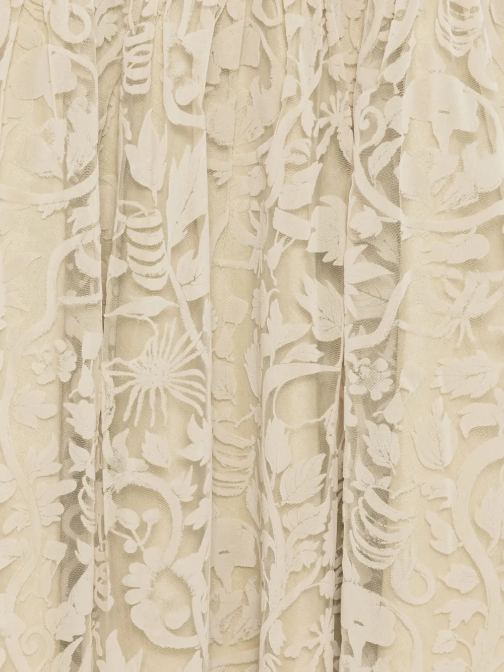 jnby by JNBY Jurk met bloemenprint Beige