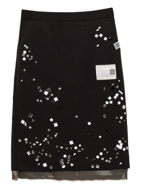 Maison MIHARA YASUHIRO layered skirt