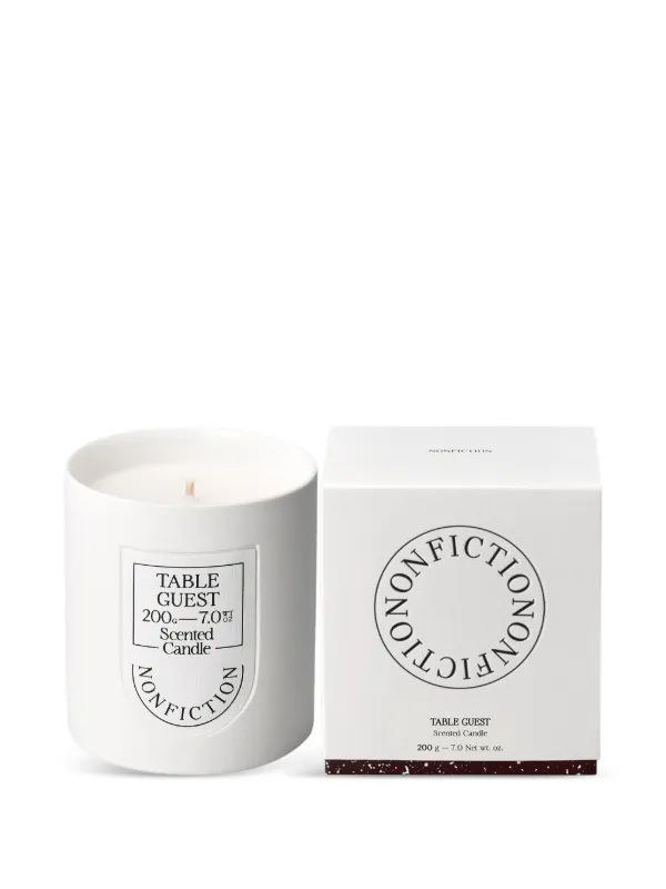 ＜NONFICTION＞TABLE GUEST SCENTED CANDLE TABLE GUEST Scented Candle | NONFICTION Beauty Official Site