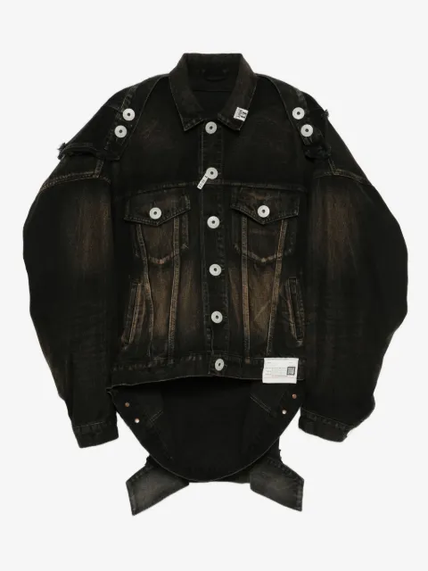 Maison MIHARA YASUHIRO veste en jean Reverse-Back
