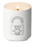 NONFICTION Peace Talk scented candle - White