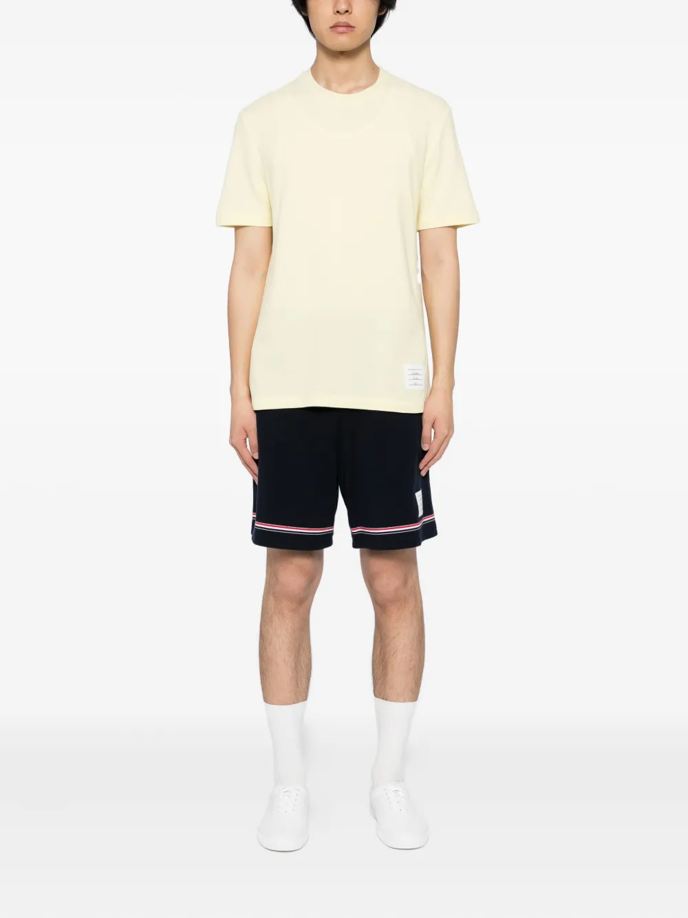 Thom Browne Katoenen T-shirt - Geel