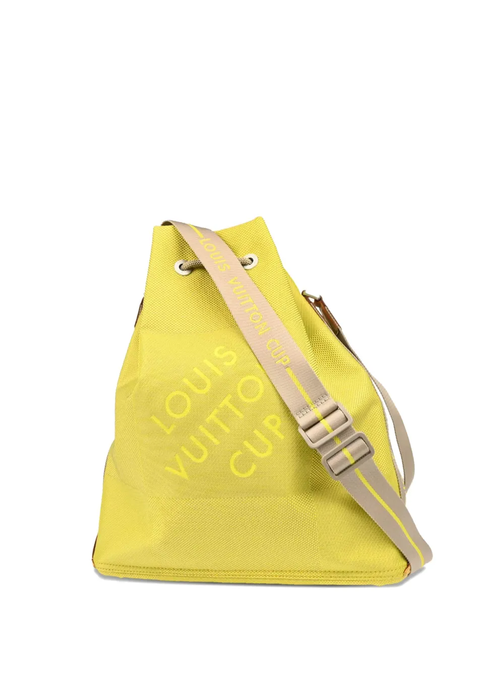 Louis Vuitton Pre-Owned 2002 Cup Geant Volunteer バケットバッグ - イエロー Louis Vuitton Pre-Owned 2002 Cup Geant Volunteer バケットバッグ - イエロー