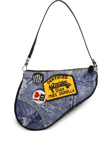 Christian Dior Pre-Owned 2001 Saddle handtas met print