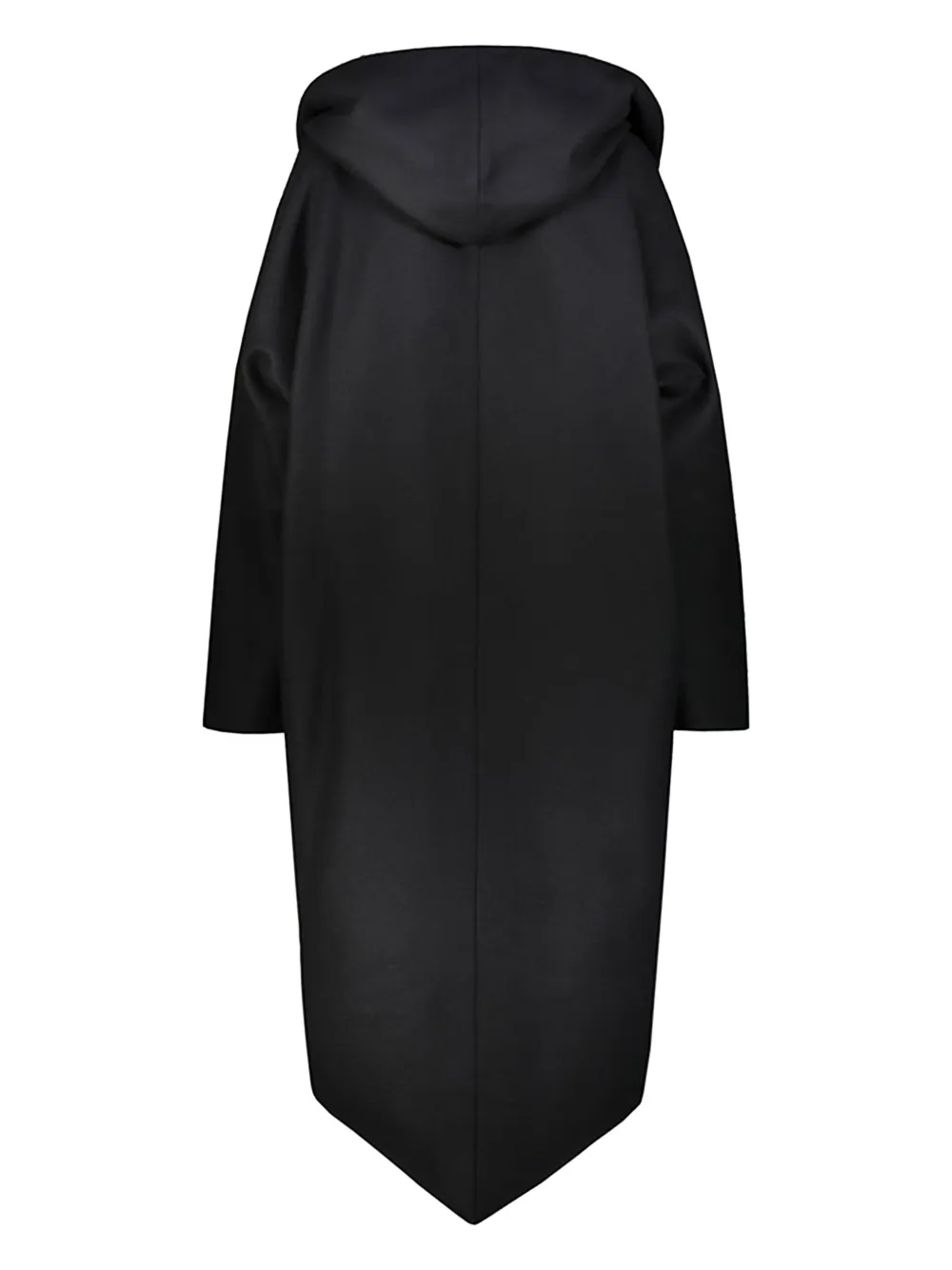 Alexandre Vauthier hooded asymmetrical coat Zwart
