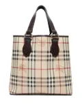 Burberry Pre-Owned 1990-2000s Nova check tote bag - Neutrals