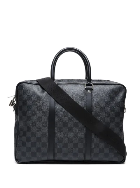 Louis Vuitton Pre-Owned شنطة أعمال 'بورت دوكيومانتس جور' 2020-2024