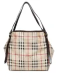 Burberry Pre-Owned 1990-2000s Nova Check leather handbag - Neutrals