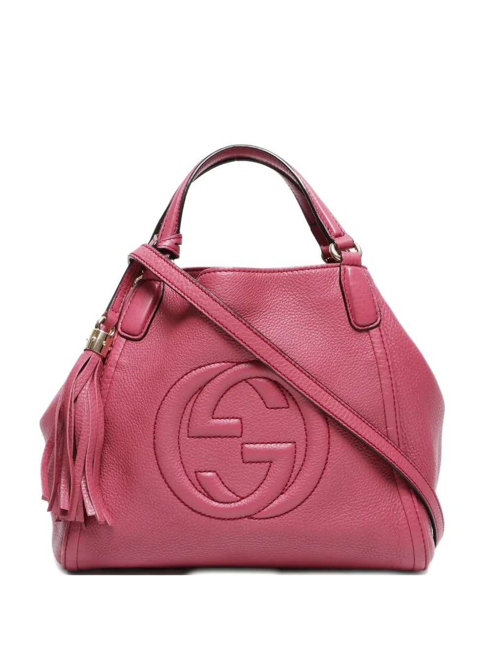 Gucci Pre-Owned 2000-2020s ソーホー 2way ショルダーバッグ - ピンク Gucci Pre-Owned 2000-2020s ソーホー 2way ショルダーバッグ - ピンク