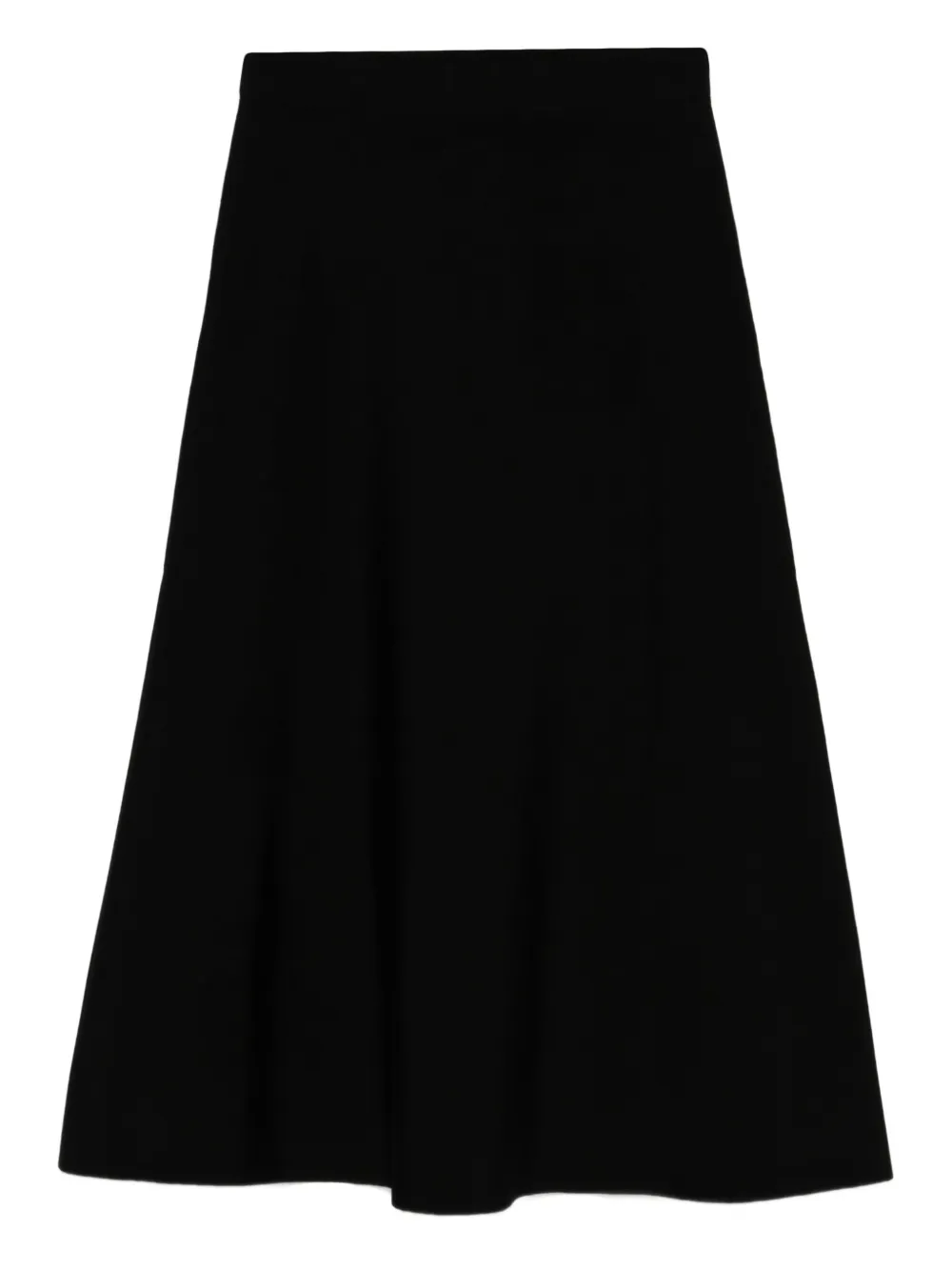 Emporio Armani flared a-line skirt Zwart
