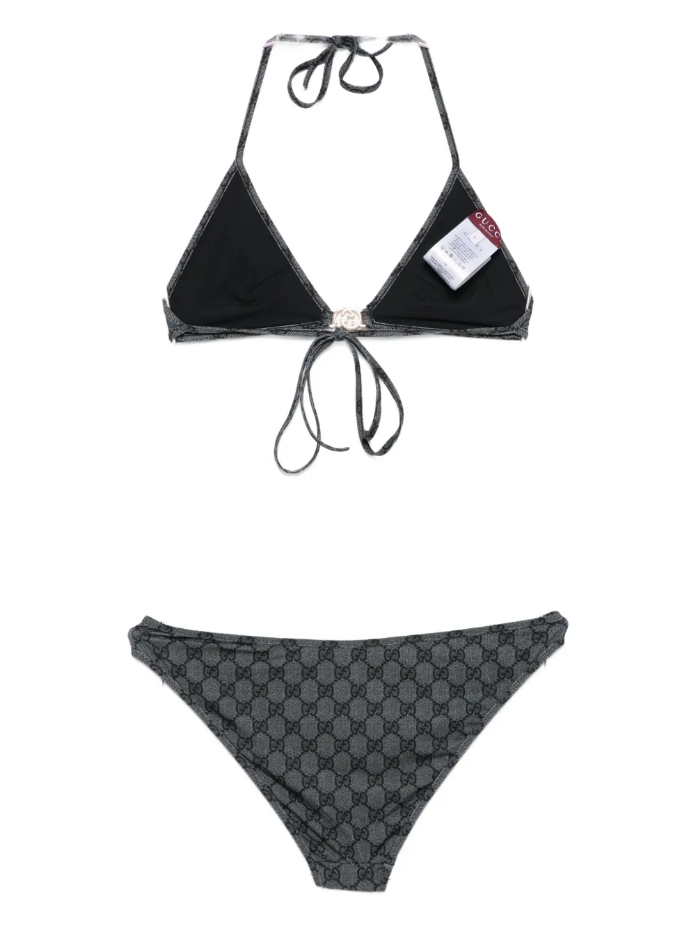 Gucci GG Supreme Canvas bikini Grijs