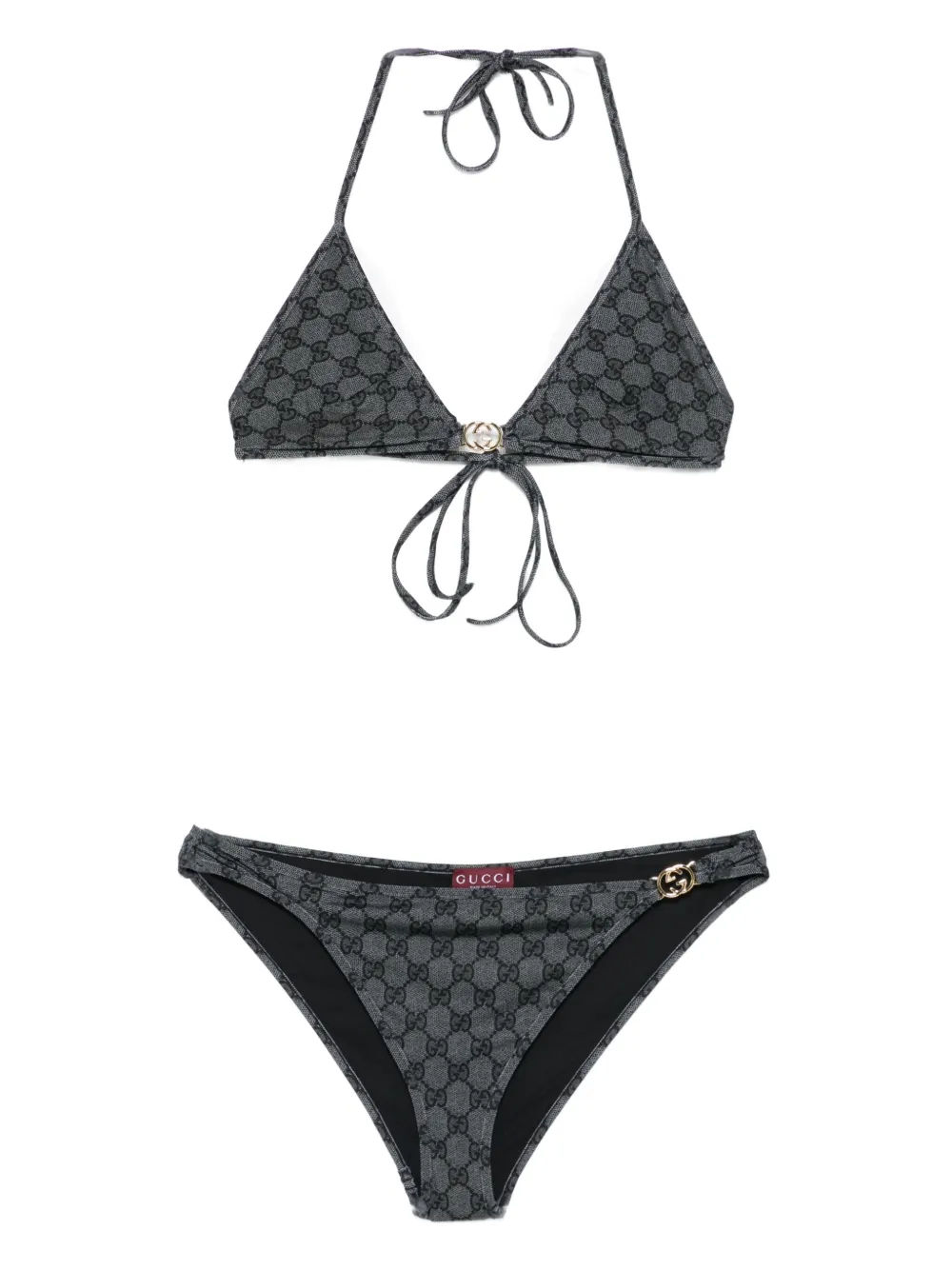 Gucci GG Supreme Canvas bikini Grijs