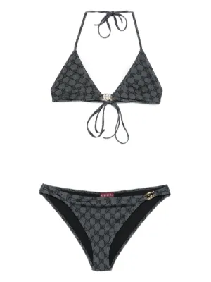 GUCCI ビキニ ☆GUCCI☆関税込♪日本未入荷♪GG ホルターネック ビキニ (GUCCI