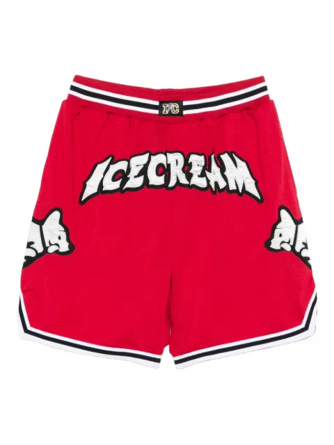 ICECREAM Running Puppy graphic-print track shorts