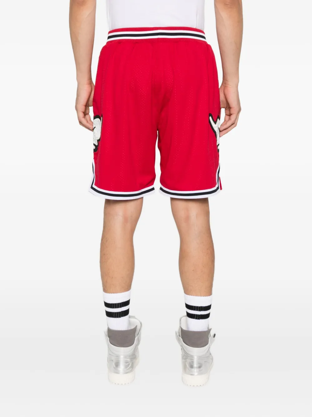 ICECREAM Running Puppy trainingsshorts met grafische print Rood