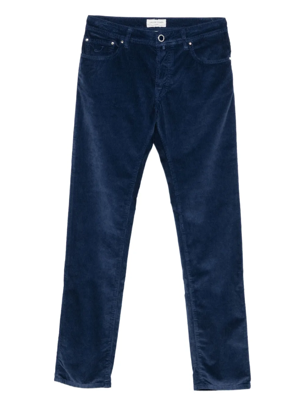 Jacob Cohën Bard ribfluwelen broek Blauw