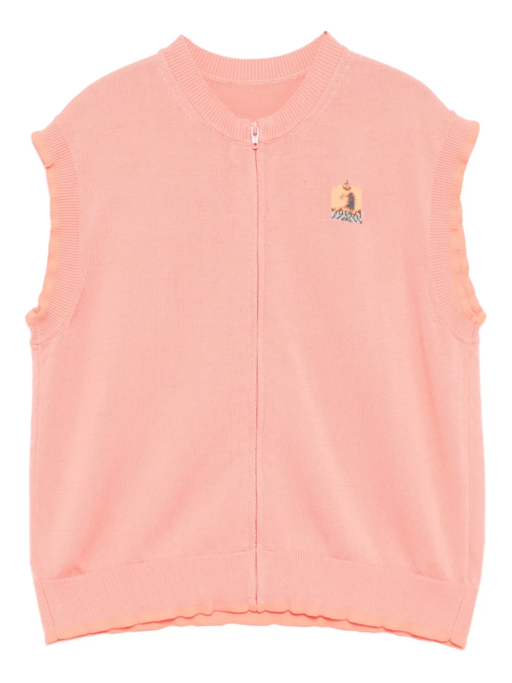 Jnby by JNBY Katoenen gebreide spencer Roze