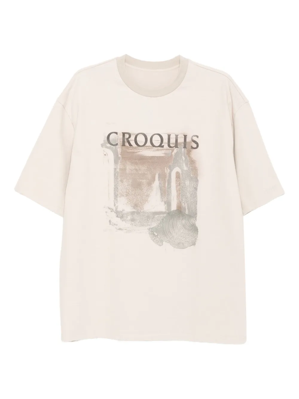 graphic-print T-shirt