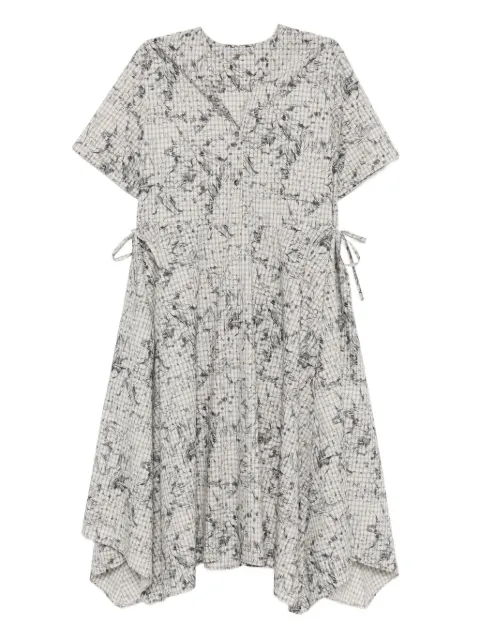 JNBY Patterned short-sleeved dress